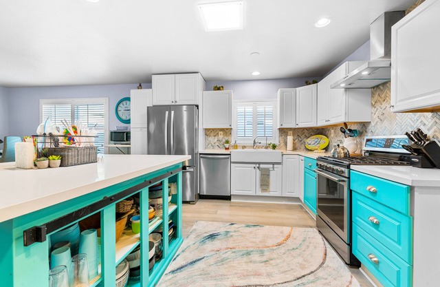 Dog-friendly home with outdoor oasis, hot tub, AC, & W/D - close to the ocean