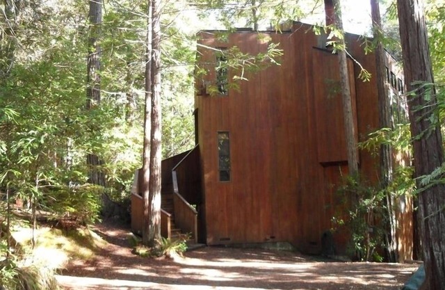 Hundefreundlicher, abgeschiedener Redwoods-Kurzurlaub mit privatem Whirlpool