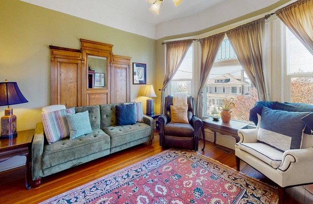 Dog-friendly, turn-of-the-century home with deck, yard & great location