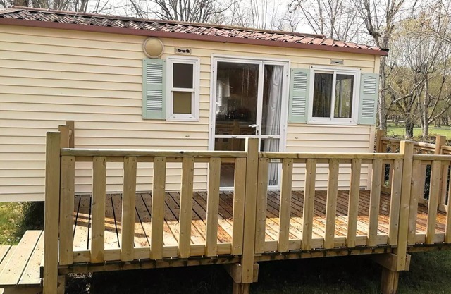 Domaine du Lac de Neguenou *** - SOLO mobile home - 1 bedroom - 2 people