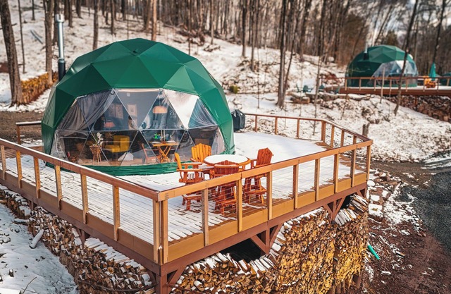 Domes at Catskills a lakefront glamping adventure for adults