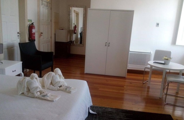 Doppel- oder Zweibettzimmer mit Aussicht