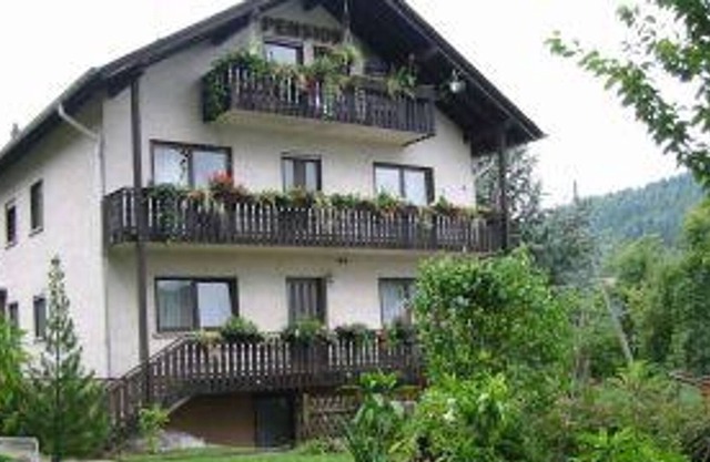 Doppelzimmer Dusche/WC mit Balkon - Pension Seibel