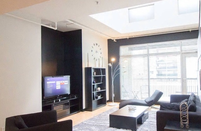 Downtown 2 floor penthouse with skylight