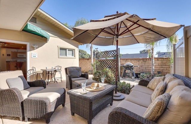 Downtown Carlsbad Apartment < 1/2 Mi to Beach!