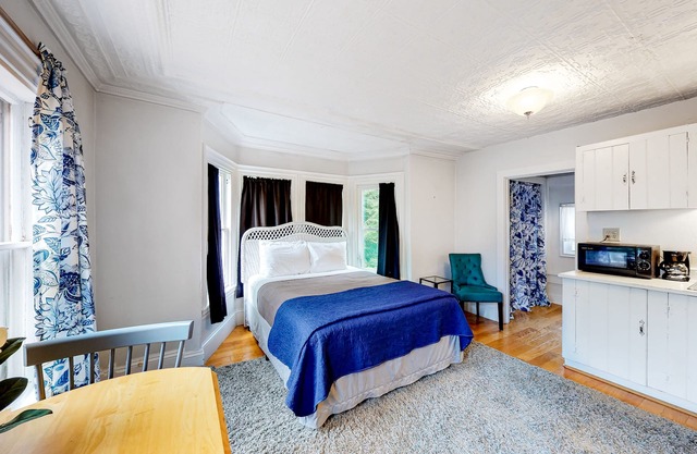 Downtown Studio mit voll ausgestatteter Küche - überall in der Stadt zu Fuß, Hunde OK!