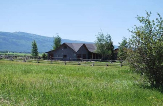 Dreamcatcher Lodge, wunderschöne Aussicht auf die Grand Tetons, Rustic Vacation Lodge.