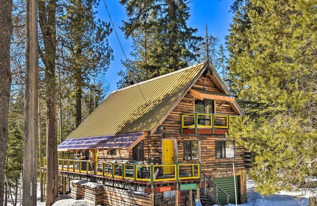 'Dreamtime Cabin' mit Deck in Sequoia Natl Forest!