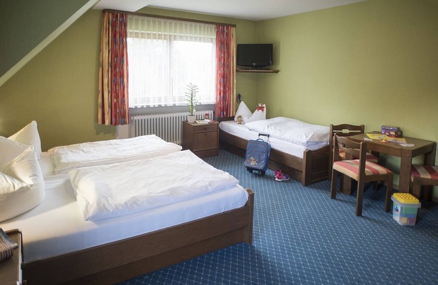 Dreibettzimmer im Gästehaus