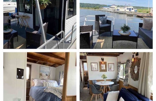 "Driftwood" Cozy Houseboat on the Water for 2