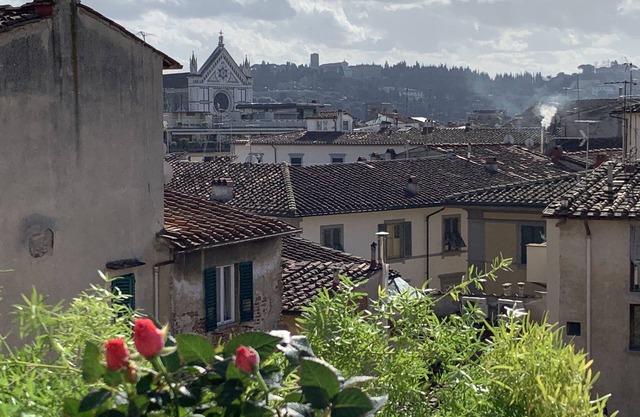 DOM, 13.Jhr. TURM in Florenz: SANTA CROCE im DONATI TOWER 4. Stock mit Aufzug