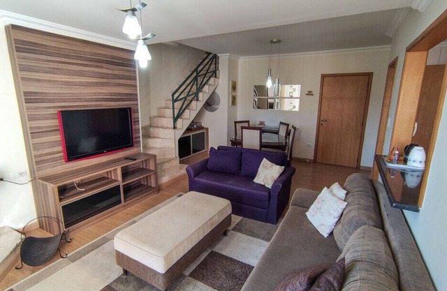 Duplex c lareira e conforto em Campos do Jordão/SP