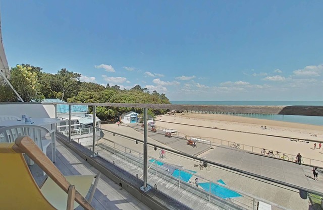 Maisonette-Studio für 4 Pers mit Balkon, Parkplatz und direktem Strandzugang - Noirmoutier-en-l'Île