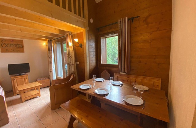 Duplex mit Pools und Parkplatz nahe dem Zentrum von Samoëns