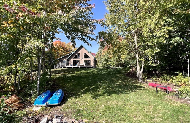 Eagle Point Cabin on Island Lake in Iron County, Wisconsin