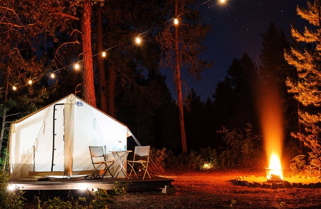 Eagle’s Landing: Canvas Tent Glamping 🦅🏔