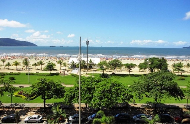 wohnung direkt am strand José Menino Santos strand 6 personen