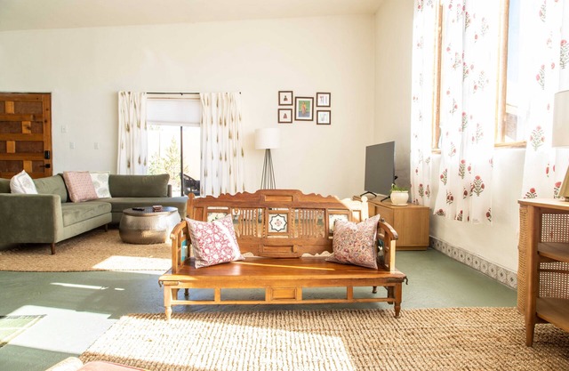 Eclectic, Art-filled Studio with Fantastic Views