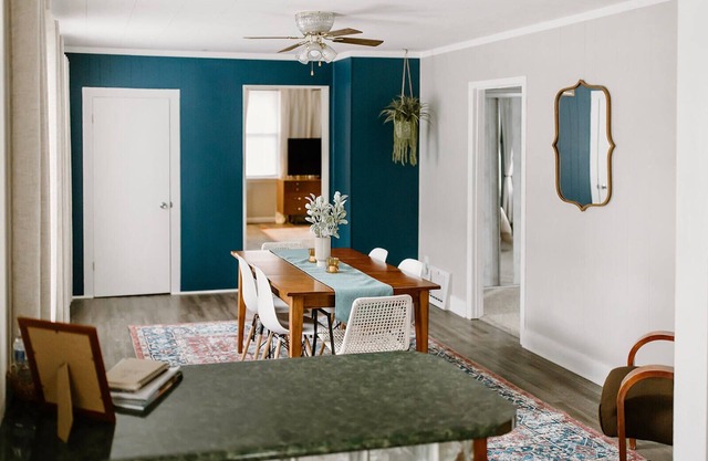 Eclectic Spacious 3 BR Home Near Lake MI w/ Fire Pit