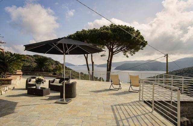 ELBA-INSEL, PROCCHIO, MARCIANA, IL ROSETO, MEERBLICK-VILLA