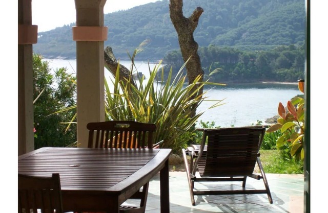 Elba Island villa on the sea with sandy beach surrounded by green park Arc.T