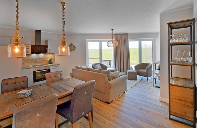 Elbaussicht Appartement D2 R3 - Südterrasse - Ferien auf Krautsand GmbH