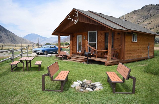 Electric Peak Cabin im Yellowstone Park