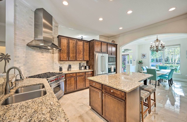 Elegant Fernandina Beach Home: Patio & Fenced Yard