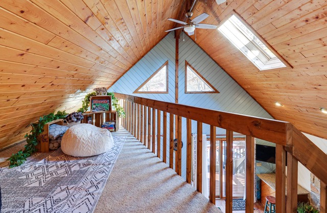 ELEGANT Poconos Cabin with Theater & Game Room!