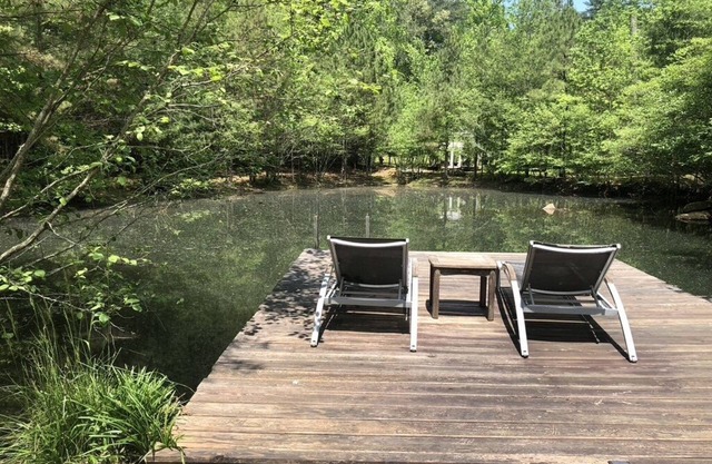 Ellijay Retreat - Private Pond, Creek, Game Room & Goat Shed Sleeping Porch