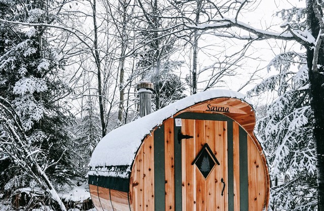 Elmwood Outpost is an off-grid cabin experience.