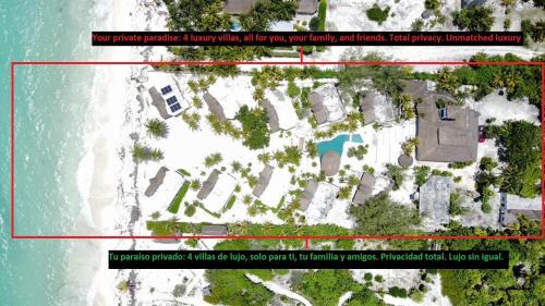 Elysian Private Haven Ultimate Front Beach Paradise, Isla Blanca