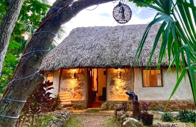 Encantadora Villa Maya tradicional en Rancho Agroecologico