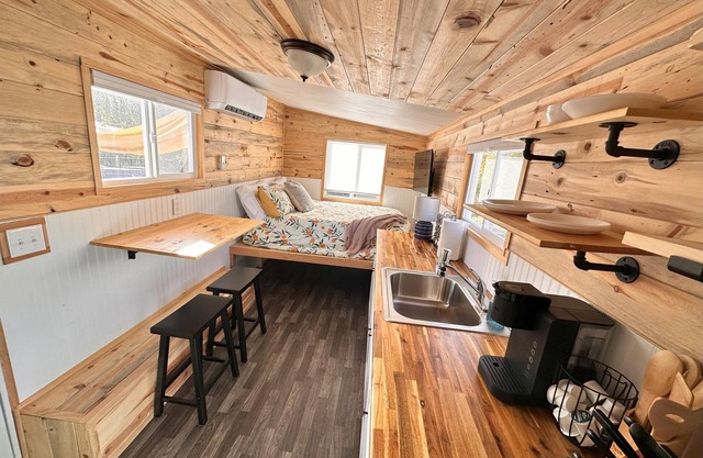 Enchanting Getaway: Farmhouse and Tiny House Duo