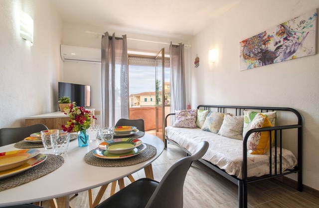 'Endless Summer' Apartment mit Meerblick, Klimaanlage und Balkon