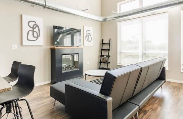 Enjoy a stylish experience at this centrally-located Penthouse style apartment