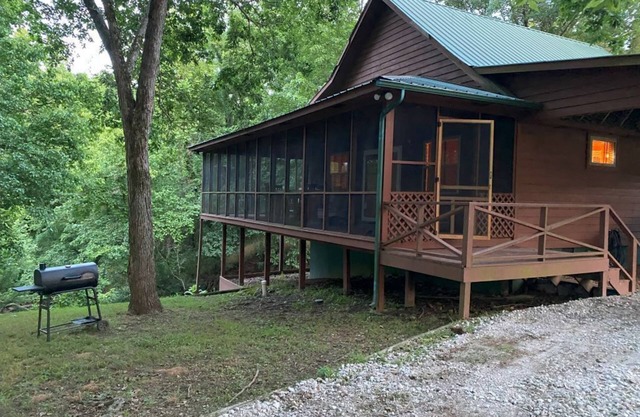 Enjoy a warm fire! Fish in the lake or river, relax in the Outhouse Lounge