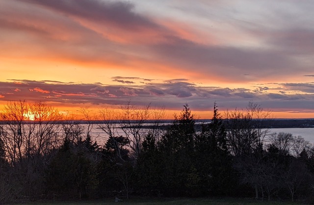 Enjoy elegant comfort with breathtaking water views on grand property