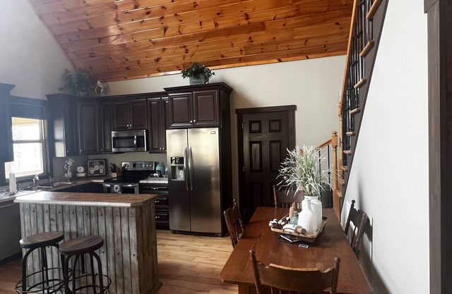 Enjoy the picturesque view of the mountains. Gateway to the Appalachians!