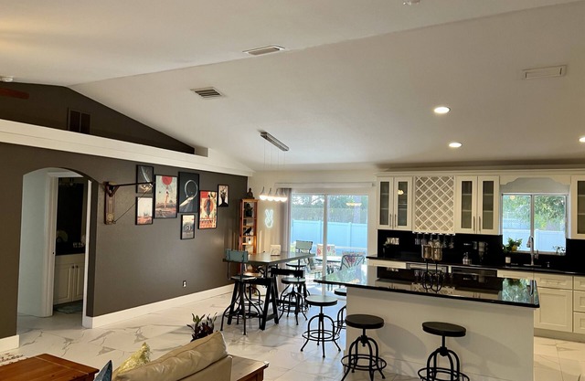 Entire 3 bedroom home with fenced yard and screened porch !