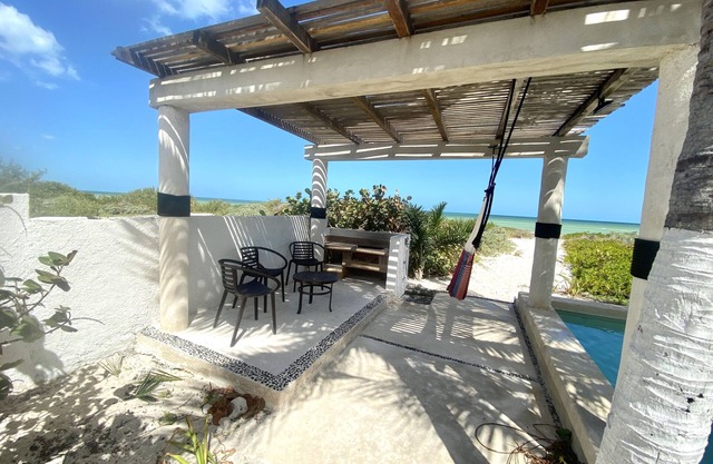 Ganzes Haus am Meer in Chicxulub Puerto, Yuc, Yucatecan Riviera Mex