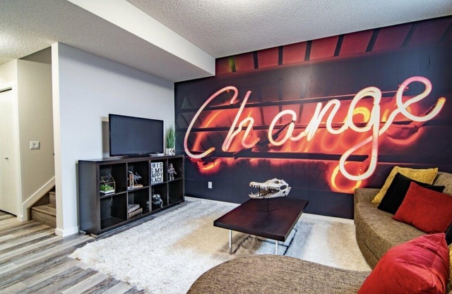 Entire luxury basement suite in Liberty Landing.