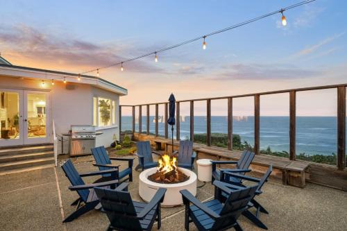 Entire Oceanfront Home Breathtaking 180 Views Near San Francisco