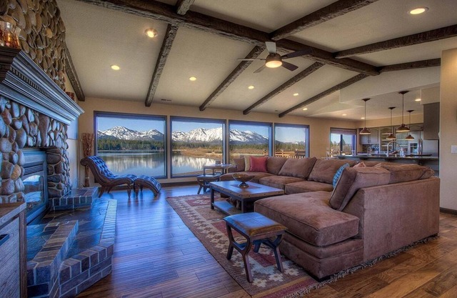 Mtn / Meadow Views! Luxus, w / Chef's Kitchen, Whirlpool, Grill, Kamin (TKH1418)