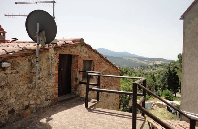 Ermione auf dem Val d'Orcia gesehen