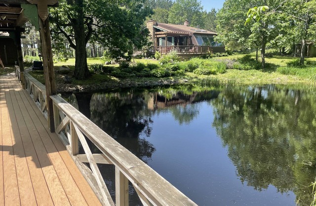 Escape to a Northwoods Cabin with private island!