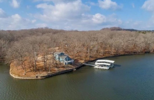 Estate nestled in woods on Lake of the Ozarks