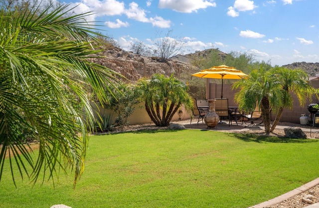 Estrella Golden Oasis | Mountain view back yard!