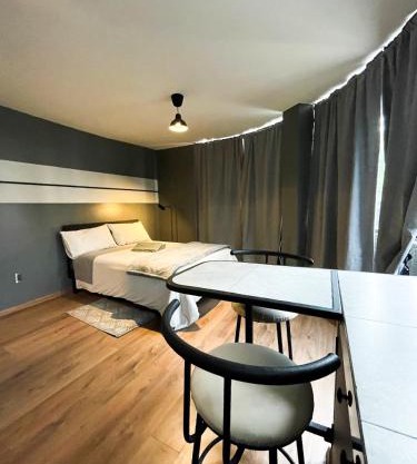 Estudio comodo con Terraza Centro de CDMX 3
