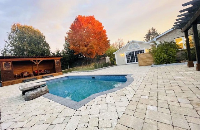 European Estate Home with Sauna, Pool and Hot Tub